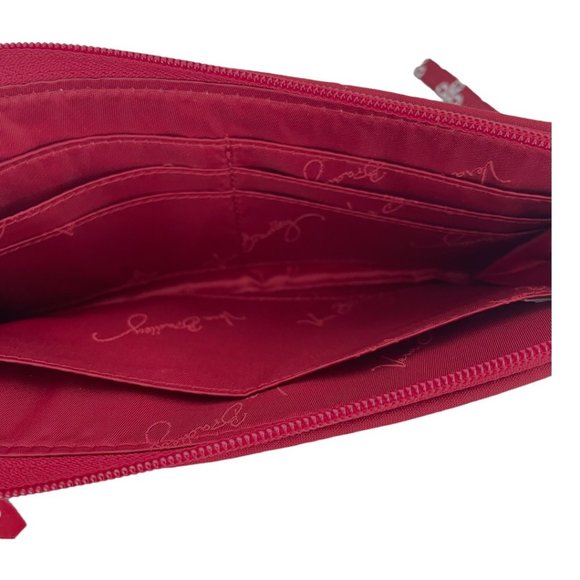 Vera Bradley University of Oklahoma Sooners Front Zip Wristlet - Picture 3 of 7